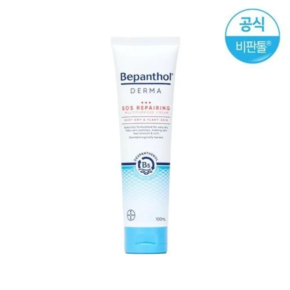 Bepanthol Derma SOS Repairing Multi-Purpose Cream 100ml 1 Count