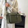 Day Single Casual Satchel Women's Shoulder Bag Messenger Bag Multi-pocket Anti-splashing Backpack Men's Commuter Computer Bag Dumpling Bag