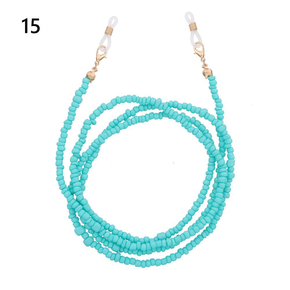 Beads Neck Lanyard for Women Glasses Chains Glasses Holder Strap Mask Chains Beaded Mask Lanyard