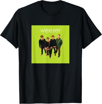 Maglietta con copertina dell'album Green dei Weezer