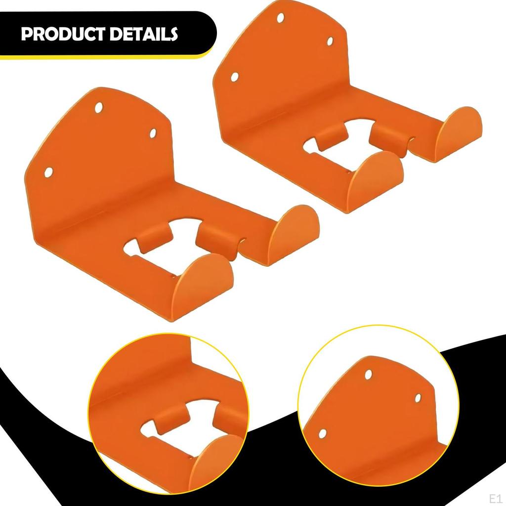 2Pcs Trimmer Rack Wall Mount Power Tool Holder Farm Multifunctional Hanger Hook Garage Organizer for