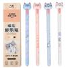 Cute Creative Dog Shaped Pull Out Decompression Neutral Writing Pen