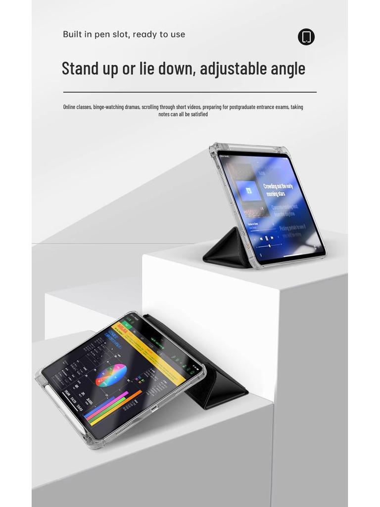 Xiaomi Pad 6 High-Transparency 11-inch Case with Pen Slot, Compatible with 6SPro 12.4 and Mi 5Pro