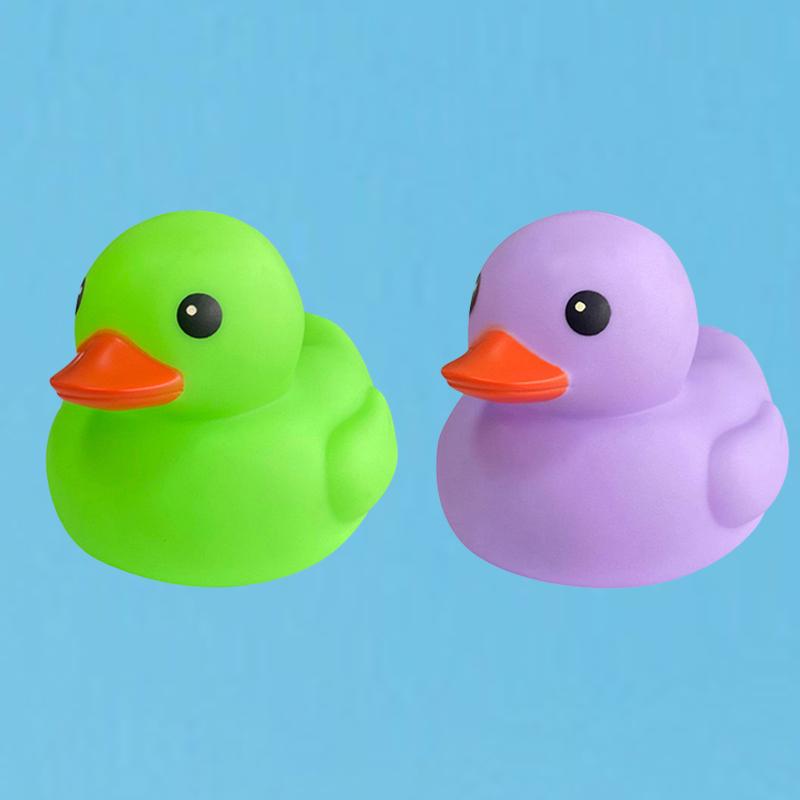 5 Inches Large Rubber Ducks Bulk Large Duck Toy Squeak Rubber Duckie Floating Bath Toy Duck For Birthday Party Decoration Gift