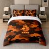 3Pcs Bedding SetNetherlands Football Soft Bed Sheet and Two Pillowcases Home Bedroom Decor