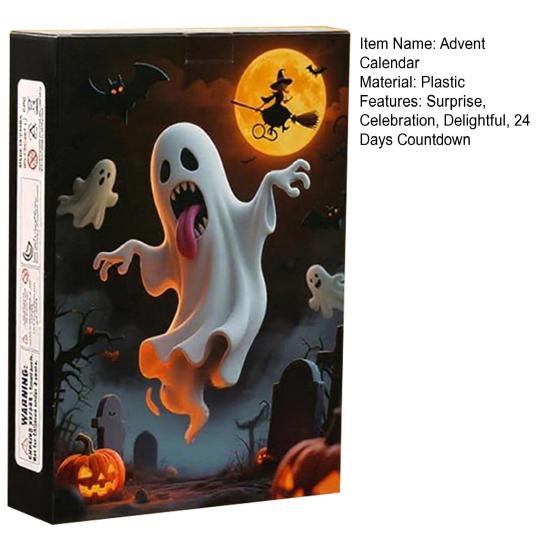 Advent Calendar 2025 24 Day Countdown Calendar with 24 Pcs