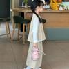 Stylish Princess Mini Bucket Bag For Kids In Trendy Color Block Design