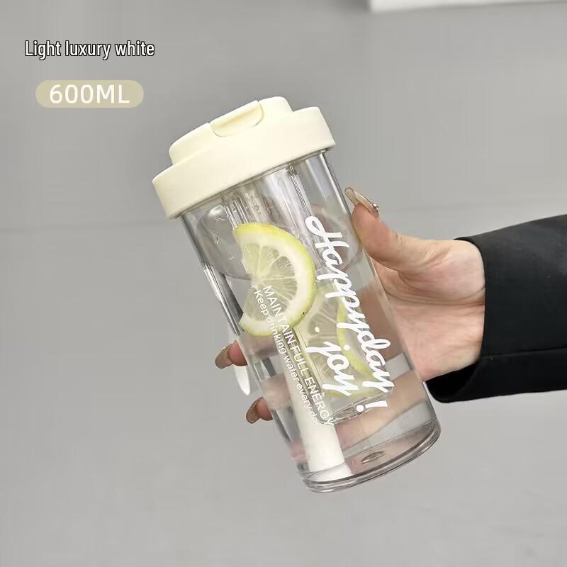 Stylish Summer Plastic Cups: Belly Cup, Cute Straw, and Large Water Bottle