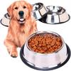 Stainless SteelPet Dog Cat Bowl Durable Pet Feeding Bowl Cat And Dog Drinking Bowl Metal Feeder Bowl Easy To Clean Pet Product