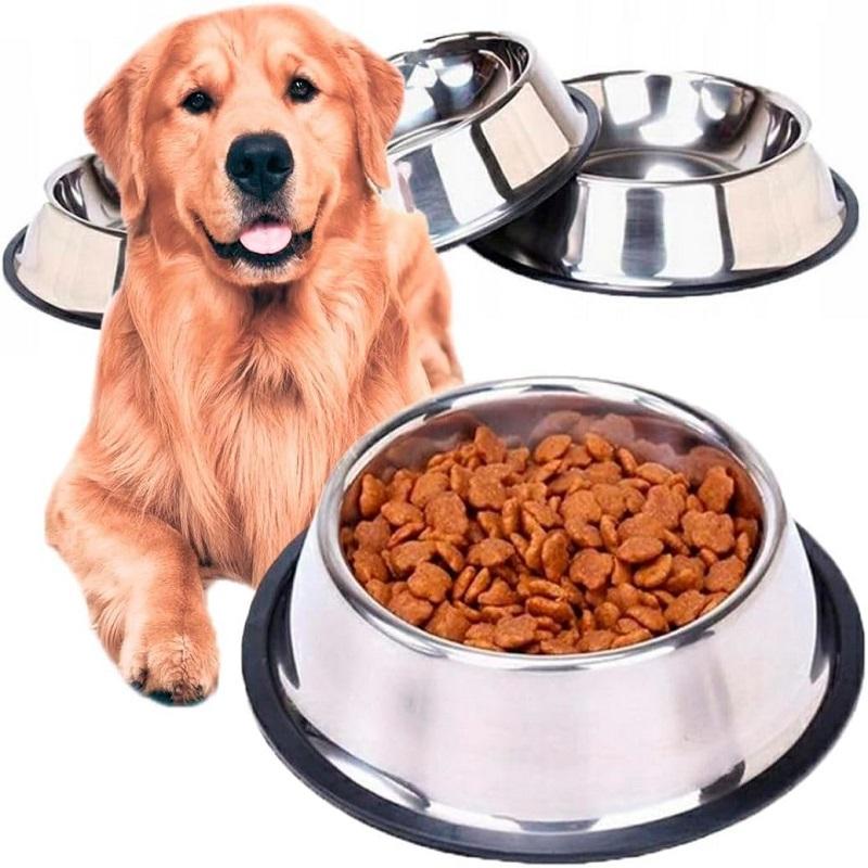 Roestvrij Staal Huisdier Hond Kat Kom Duurzame Huisdier Voerbak Kat En Hond Drinkbak Metalen Voerbak Makkelijk Schoon te Maken Huisdier Product