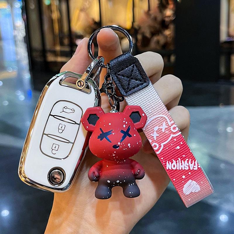 3 Button Tpu Car Key Case Cover Keyless Remote Fob Shell For Renault Kadjar Captur Symbol Koleos Megane