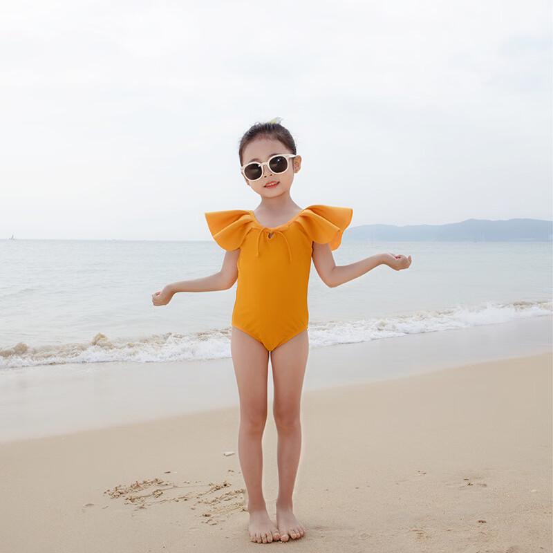 Union Envoy Girl's Princess Ruffle One-Piece Swimsuit