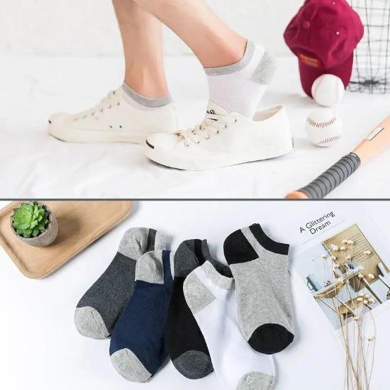 5 Pairs 10 Pairs Cotton Letters Comfortable Breathable Men Ankle Sock Summer Hip Hop Harajuku Hipster Socks Men Funny Sock
