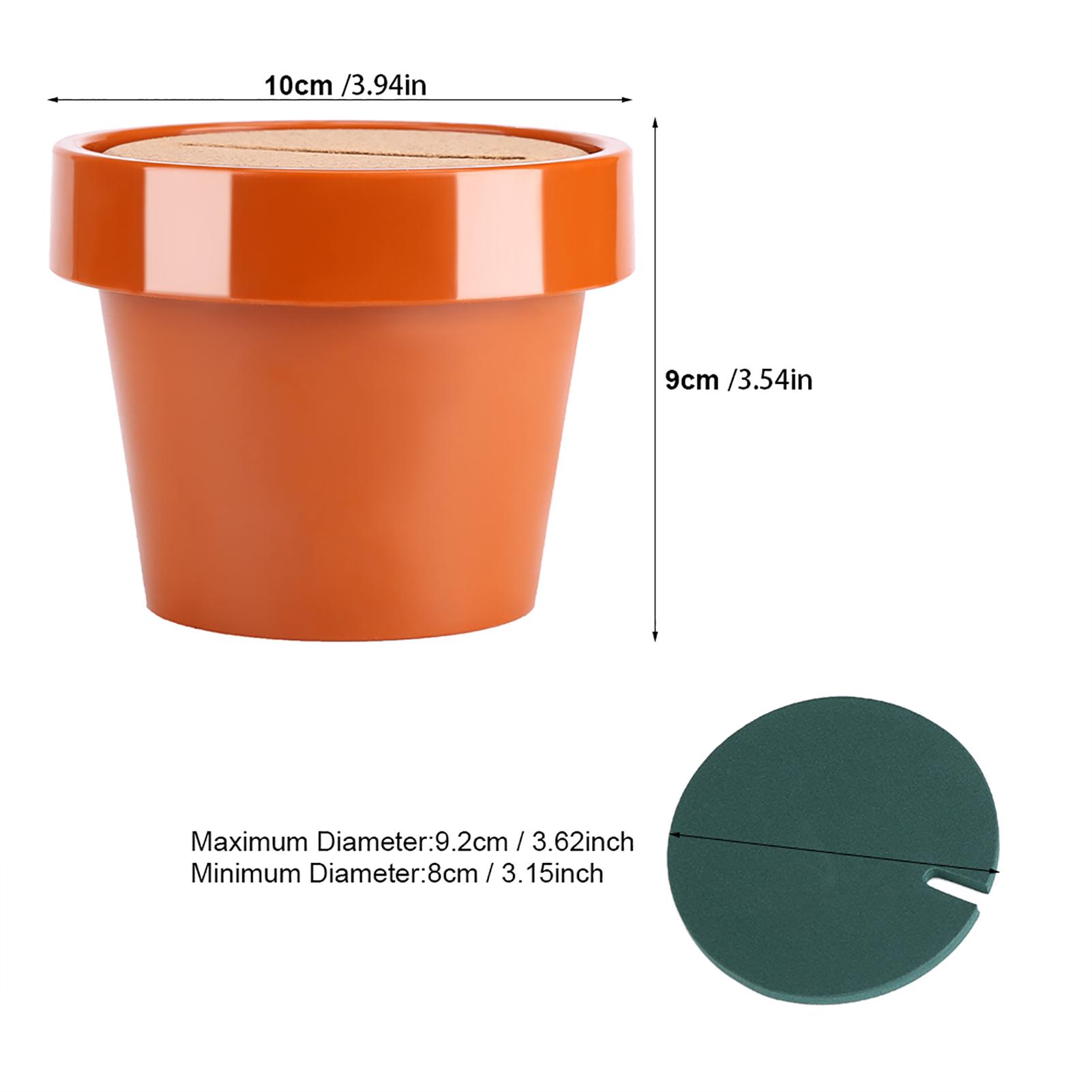 

Novelty Potted Cactus Cup Mat Pad Heat Insulation Coasters Table Desktop Decoration