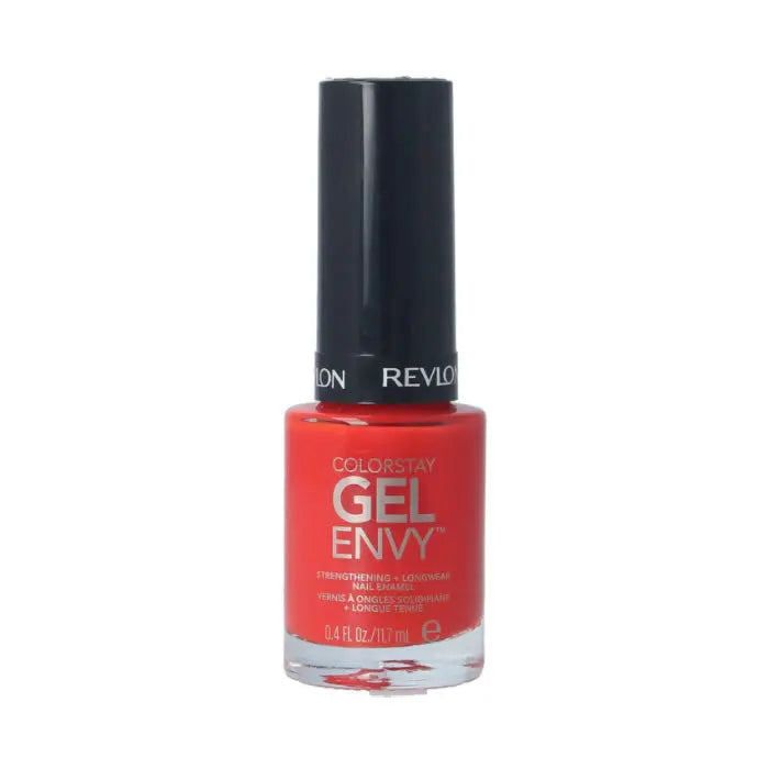 Nail Polish - Revlon - No. 625 Get Lucky - 11.7ml - Gel Envy - Black Color