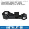 ABSOPRO Engine Motor Mount 123630V070 Torque Strut Mount for Toyota Camry Iron No. 2010-2017