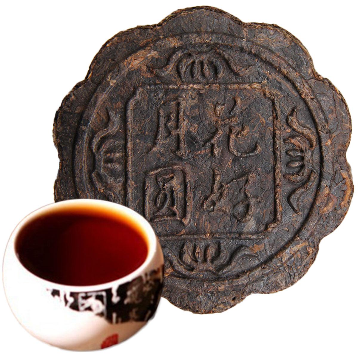 China Shopping Mall Yunnan Pu-erh Tea Aged Pu-erh Mooncake 100g Ripe Pu-erh Green Food C-PE147