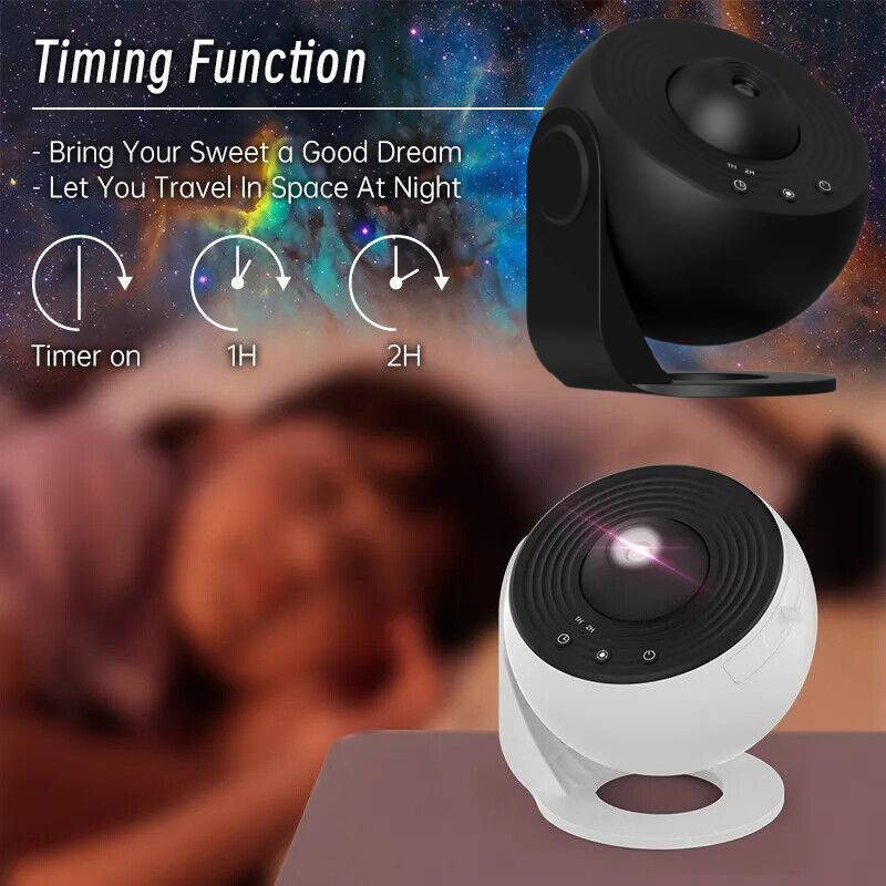 Galaxy Projector Astronaut Starry Sky Night Lights Ocean Star 3d Lamp Xmas Light