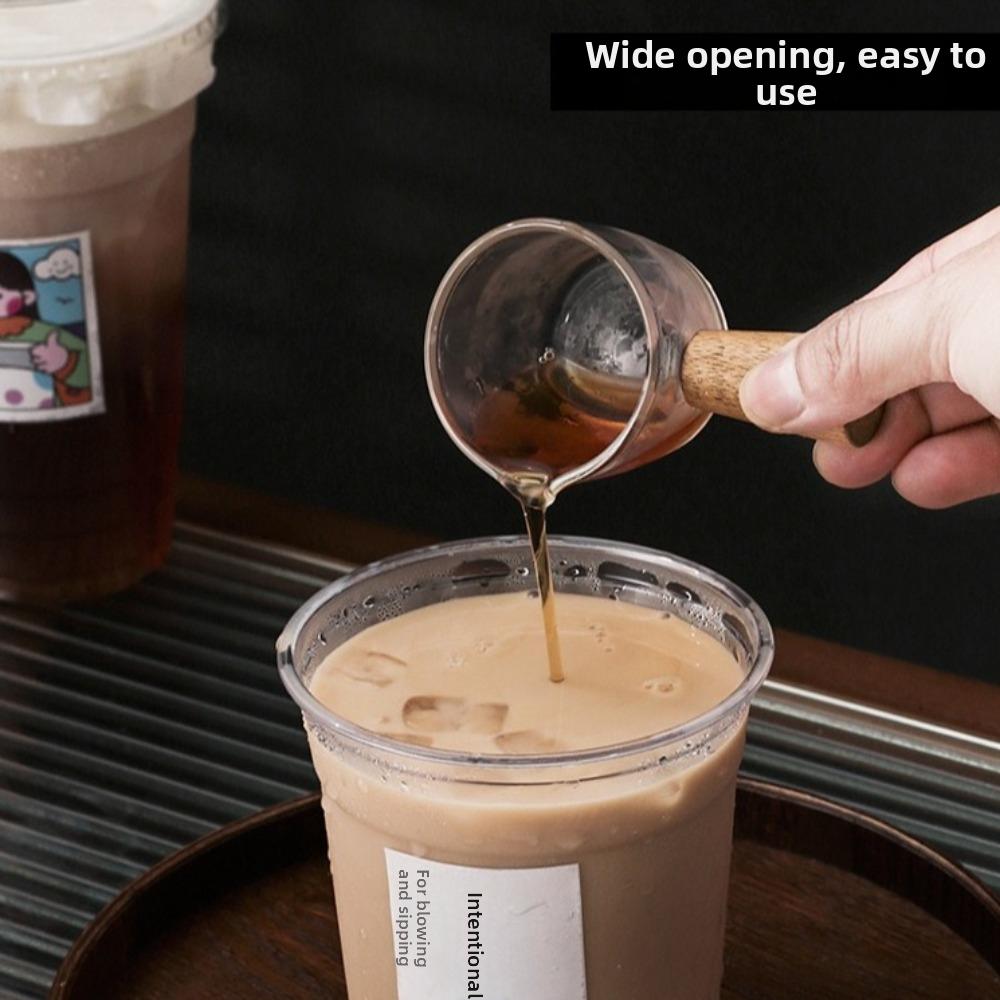 50pcs with Lids Clear Plastic Cups Leak-Proof Bubble Tea Cups New Juice Container Party Use