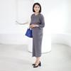 Shiz Madam Elegant Pleated Jar Dress N2751