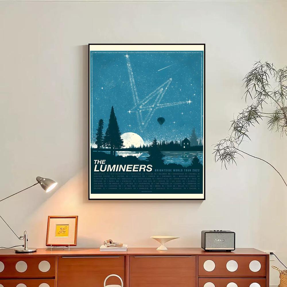 

music The L lumineers Poster Poster Wall art print art suitable for living room bedroom bar parlor home decoration gift 75cmx90cm