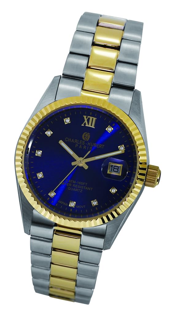 

Часы 3 Hand Date Silver [Charles Hubert] 4039-T Мужские фиолетовый