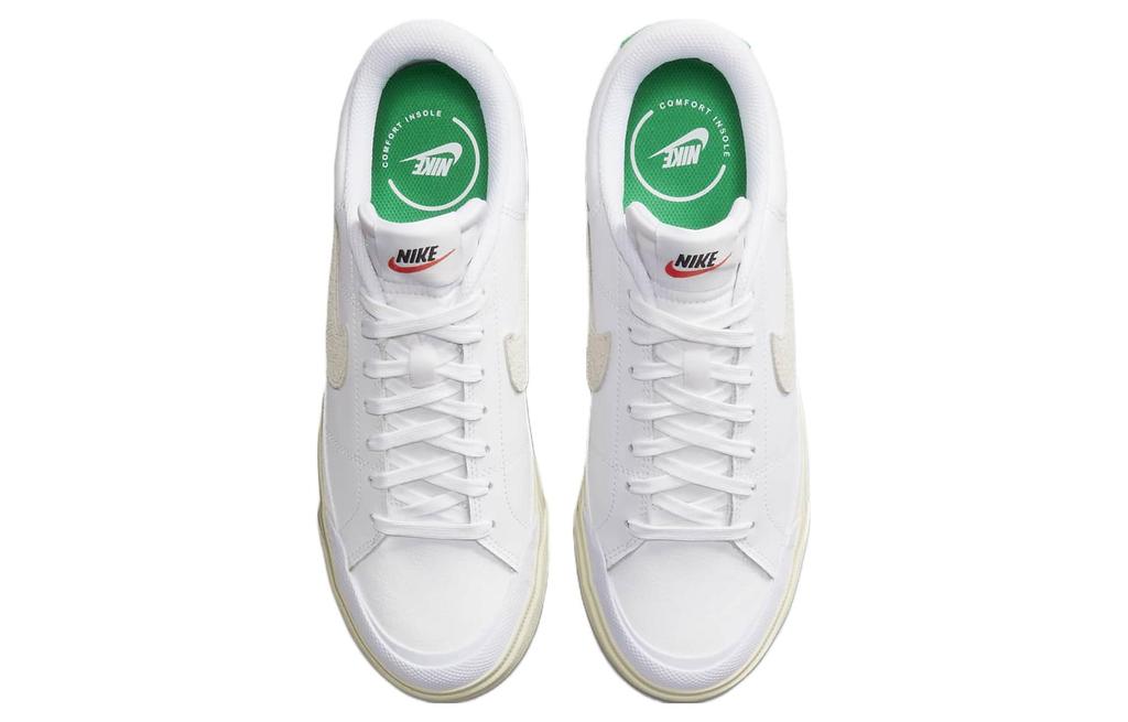 Nike Court Legacy White Stadium Green Women's FJ5483-100