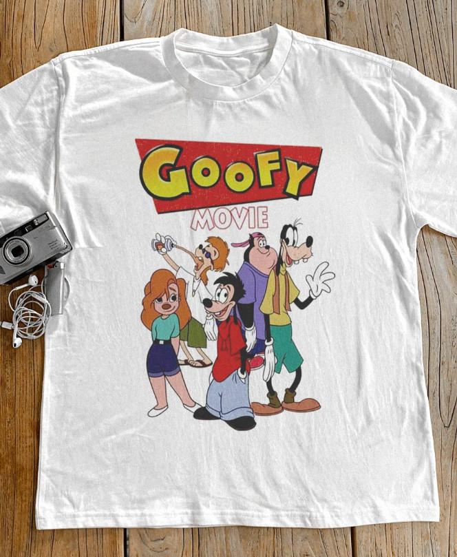T-shirt Grafica Unisex Vintage Anni '90 Goofyyy Film Cartone Animato Retro S-3XL