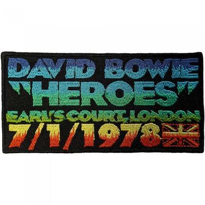 Heroes Earls Court Woven Iron On Patch