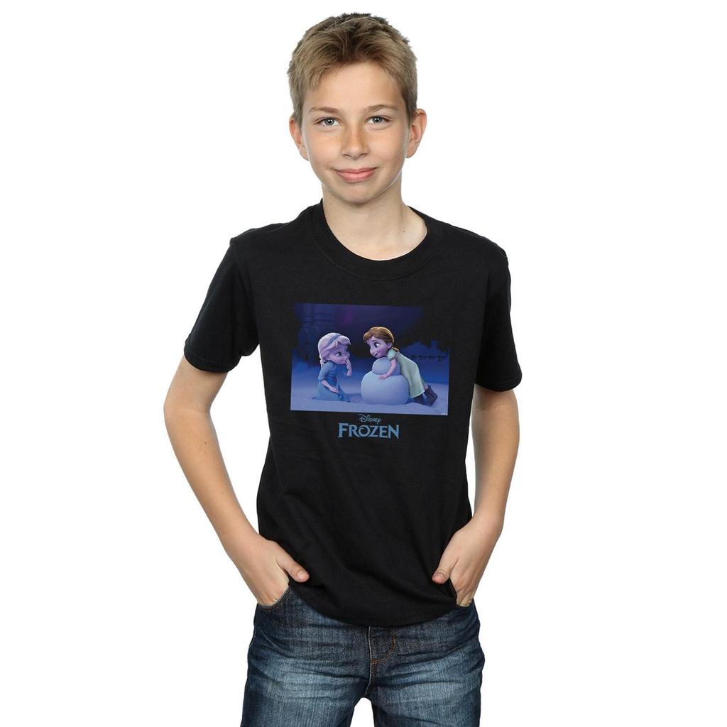 Disney Boys Frozen Build A Snowman T-Shirt