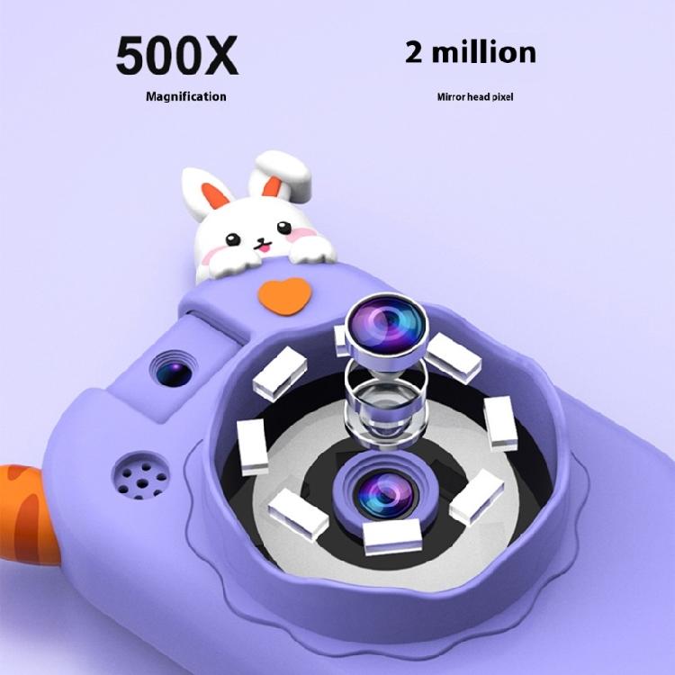 Childrens Handheld Microscope With Screen 180° Photo Video Capture LED Light Portable Science Kit For Outdoor Classroom Experiments