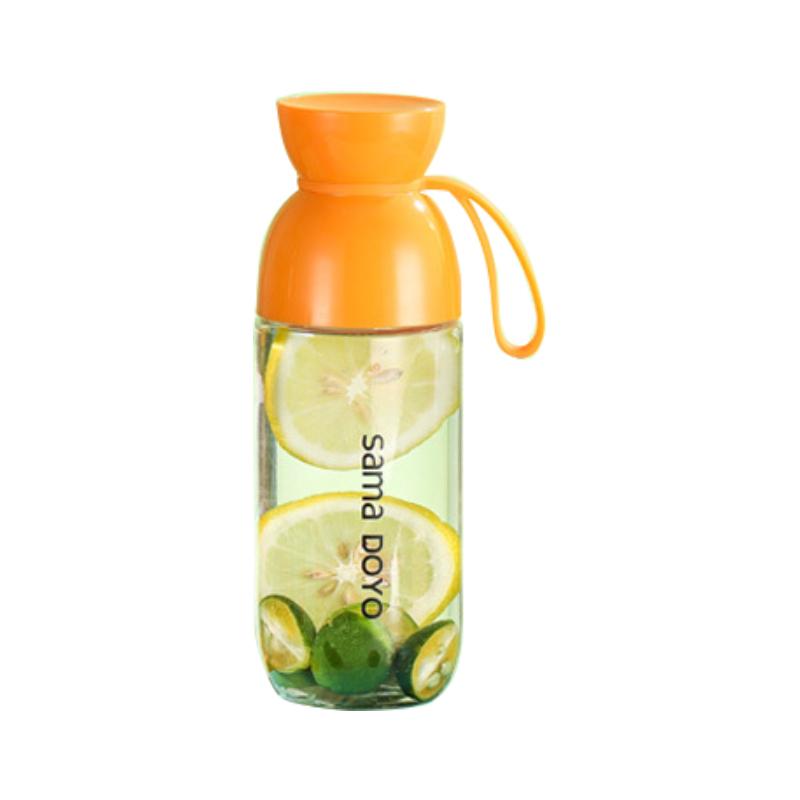 Portable Water Bottle Sports Fruit Tea Bottle Cold Drink 530mL