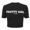 Pretty Boy Ugly World Womens/Ladies Slim Crop Top