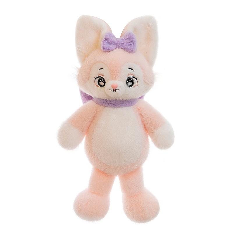 Новая милая плюшевая игрушка-лиса, мультяшная милая кукла-лисенок для девочек и детский подарок на день рождения 33cm 0.12kg