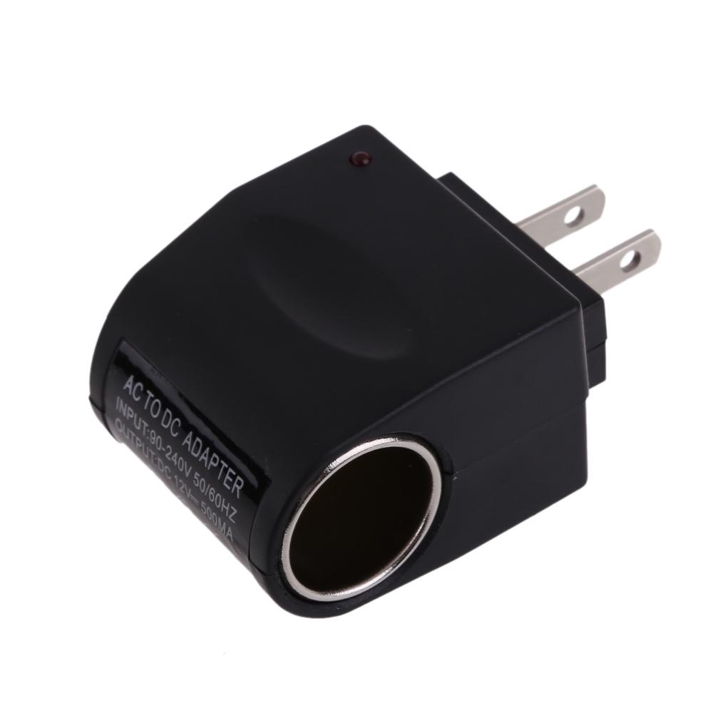 AC 110V-220V DC 12V Car Power Adapter Converter Socket Car Cigarette Lighter Socket Vehicle Power Socket Adapter Converter