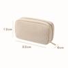 Corduroy Travel Makeup Storage Bag Portable Cosmetic Organizer for Electronics Toiletries Compact and Easy to Carry