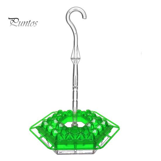 

Кормушка для колибри, подвесная кормушка для колибри с 32 отверстиями для кормления, пластиковая кормушка для птиц, защищающая от муравьев и пчел, для декора сада на террасе