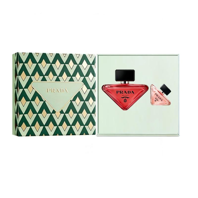 Prada perfume Pistachio I m Unpredictable Gift Box 2025 Christmas Series Two-piece set: Pistachio Perfume 30ml + My Unpredictable Classic Edition 7ml