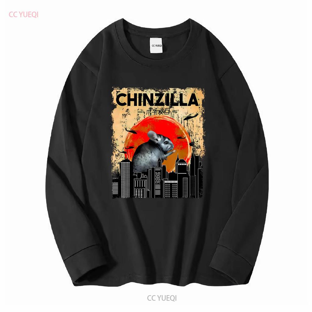 Chinchilla Funny Chinzilla Lover T shirt vintage Washed Stretched Slightly Comfortable fashion Versatile graphic Unisex Soft