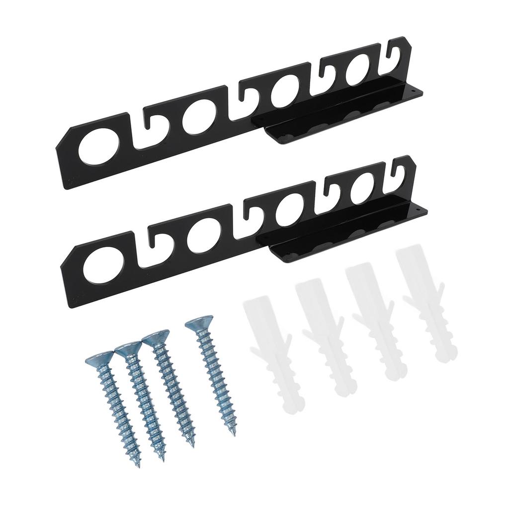 Fishing Rod Holder for Garage Wall Ceiling Mounted Fishing Rod Rack Storage Organizer Fishing Pole Holder Holds 8 Rods Acrylic