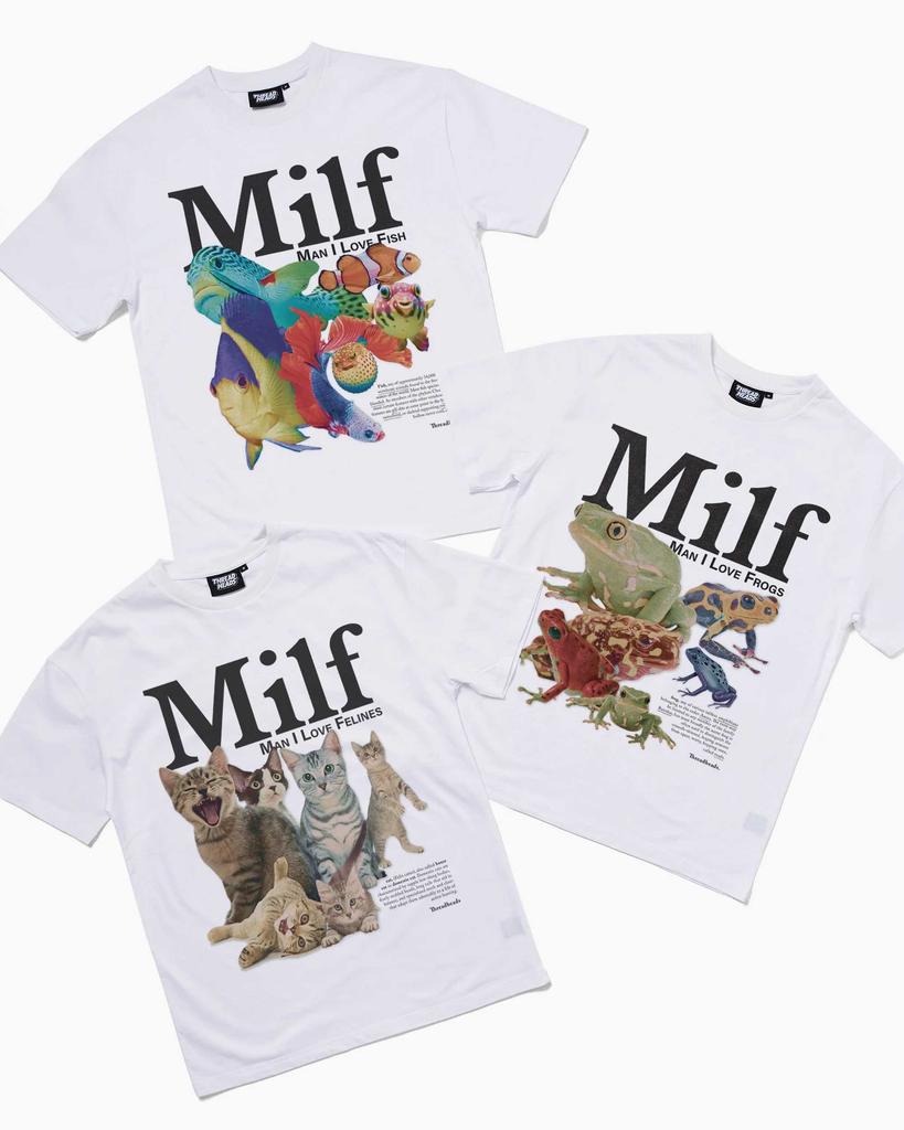Summer Trendy Street Short Sleeved T-Shirt Cute Cartoon Printed  Pattern Fun Versatile Casual Basic Top Clothing Loose T-Shirt