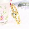 Popular Love Heart Women's Watch with Diamond-set Stainless Steel Bracelet - Fashionable Design 