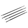 4PCS Car Window Molding Trim 75710?47010 Front Rear Door Window Seal Belt Replacement for Prius