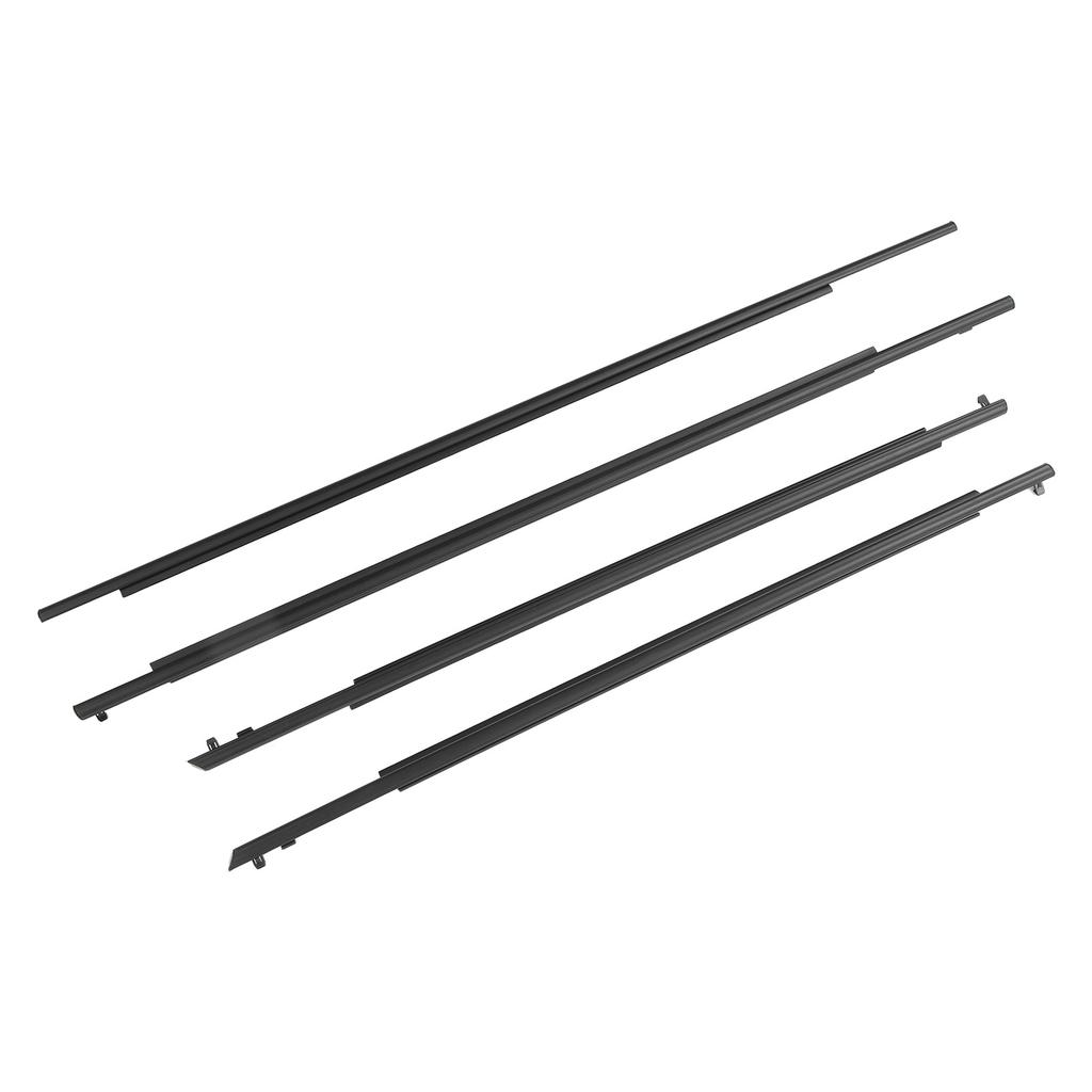 4PCS Car Window Molding Trim 75710?47010 Front Rear Door Window Seal Belt Replacement for Prius