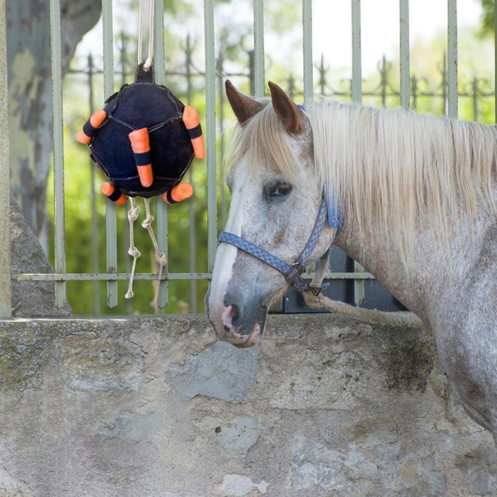 Horse Interactive Carrot Training Feeding Catch Ball Black Interactive Toys goats sheep Horse Supplies Carrot Feeding Ball Toy