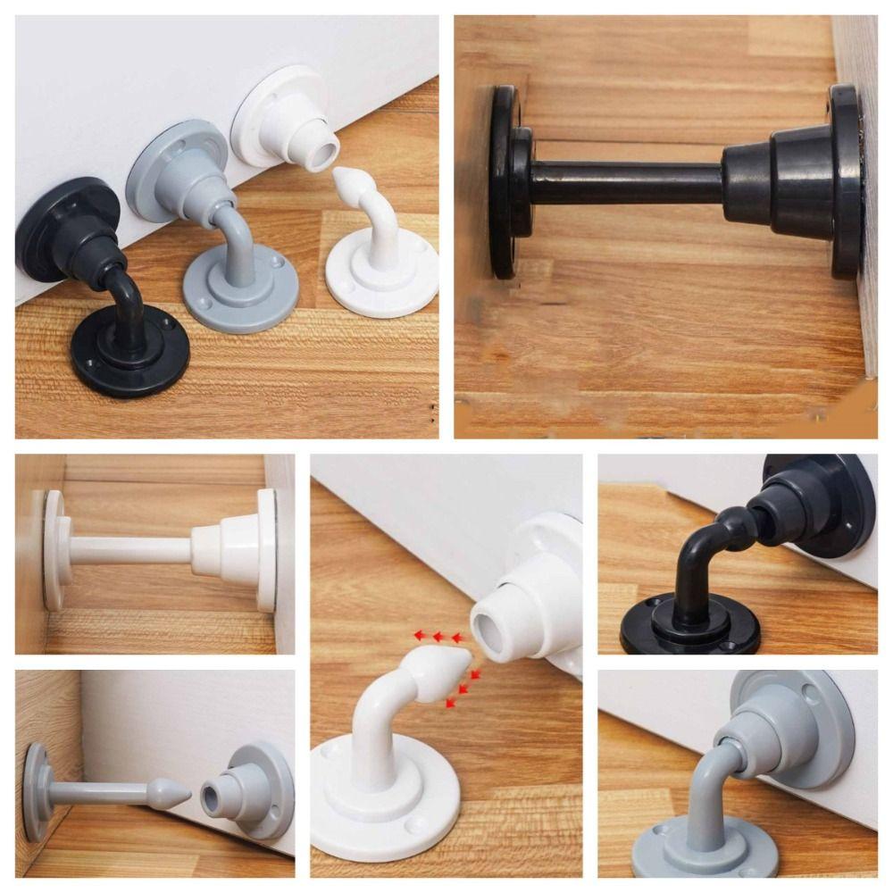 

Non-punch Door Stop Self Adhesive Door Holder Silent Door Stopper Furniture