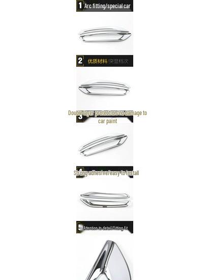 21 GS5 Rear Fog Light Decorative Frame: Tailgate Fog Light Cover Sticker