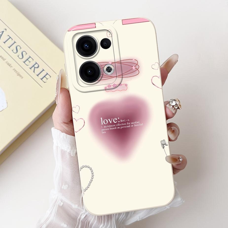 For Oppo Reno 13 Pro 5G Case CPH2697 Luxury Fashion Candy Painted Cover Soft TPU Phone Case For Oppo Reno 13 Reno13 Pro 5G Shell
