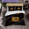 Hull FC Pattern Microfiber 3Pcs Bedding Set Decor Duvet Cover Set For Bedroom Home Use