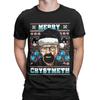 Christmas Ugly Funny Graphic 100% Cotton T-Shirt Breaking Bad Tops Tees For Men